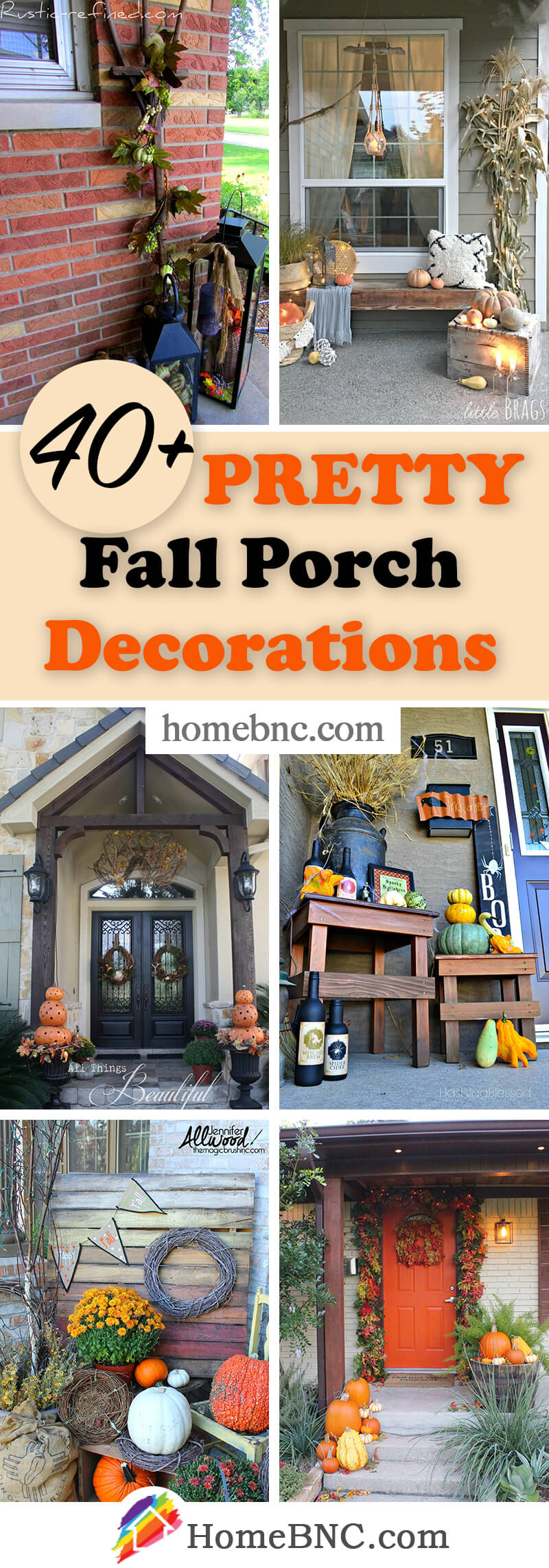 Fall Porch Decorations