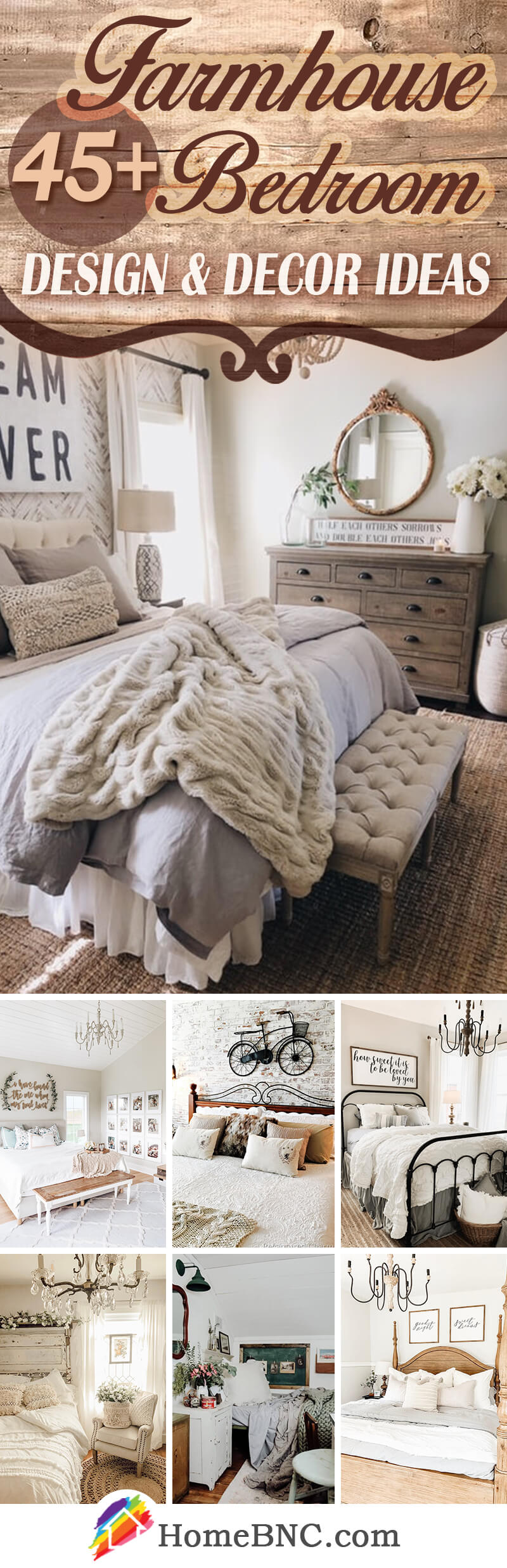 Farmhouse Bedroom Design Decor Ideas Pinterest Share Homebnc V7 