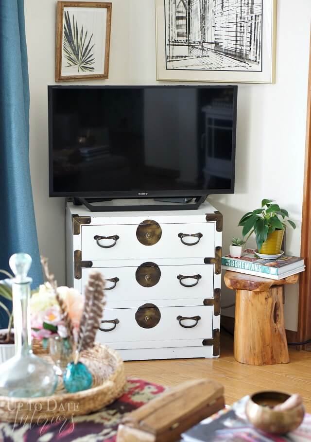 Boho Chic Trunk TV Stand
