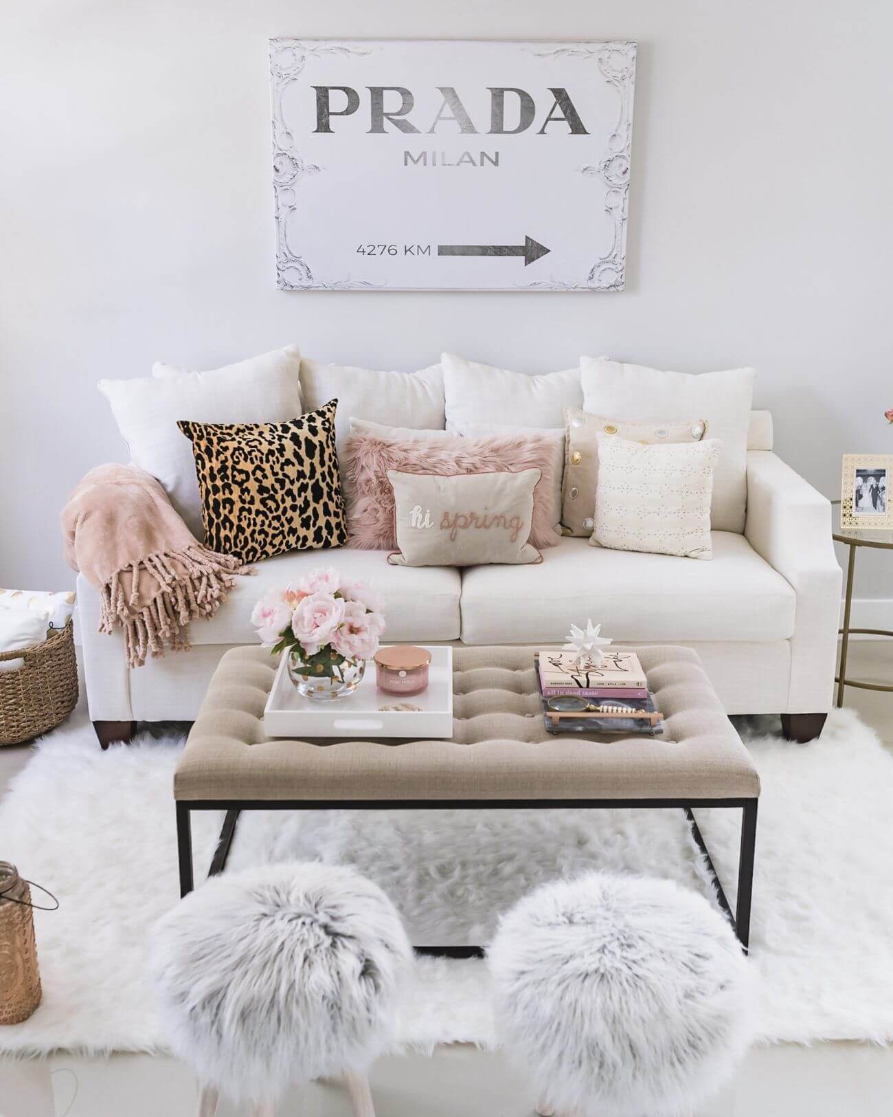 Light and Airy Color Scheme with Textures