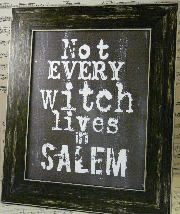“Not Every Witch” Framed Print