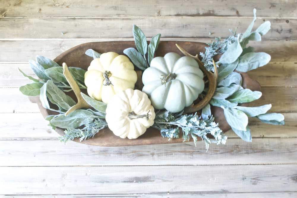 Peaceful Pumpkins and Harmonious Greenery