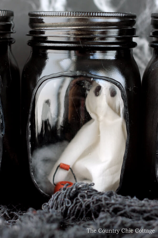 Unique Ghost Trap Halloween Mason Jar