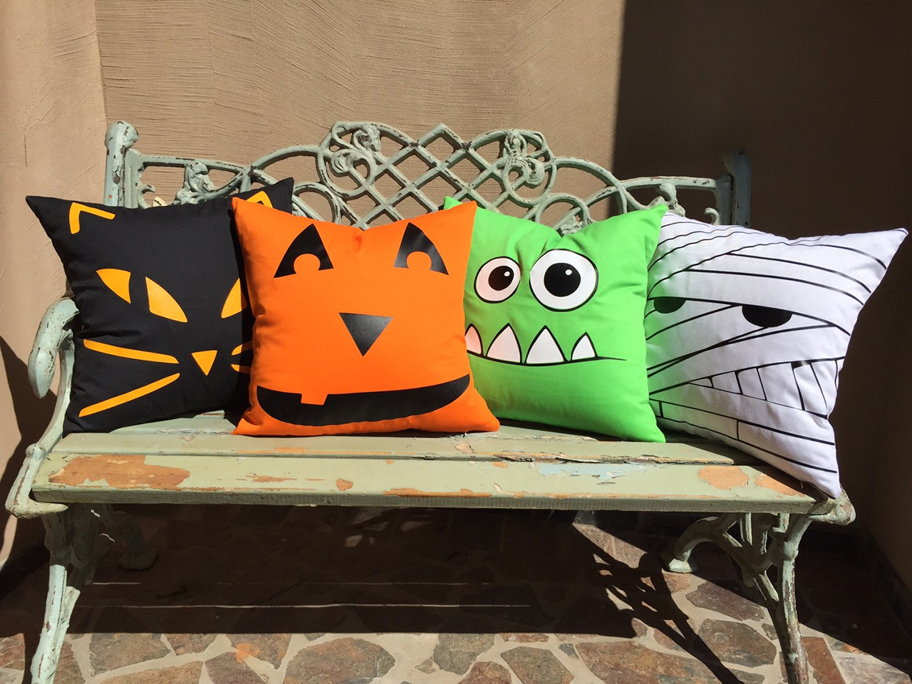 Monster Mash Throw Pillows