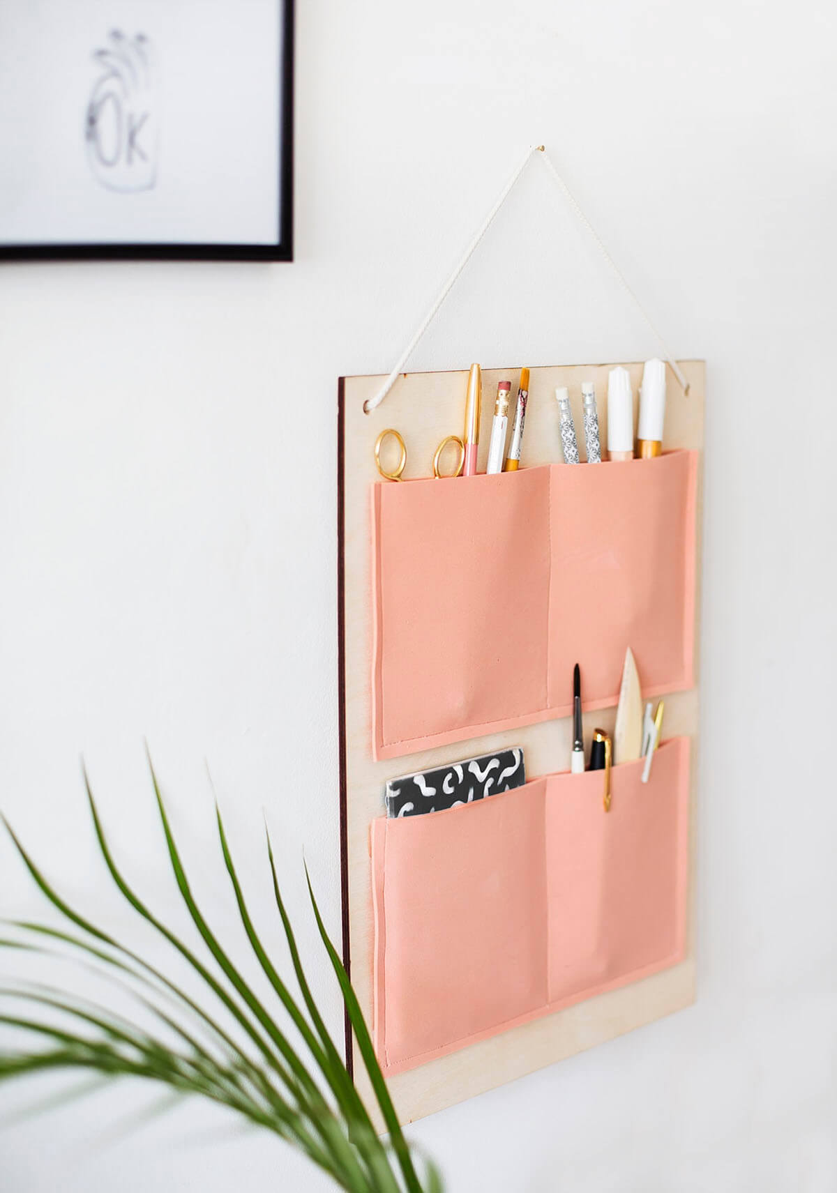 Peachy Keen Decorative Hanging Organizer