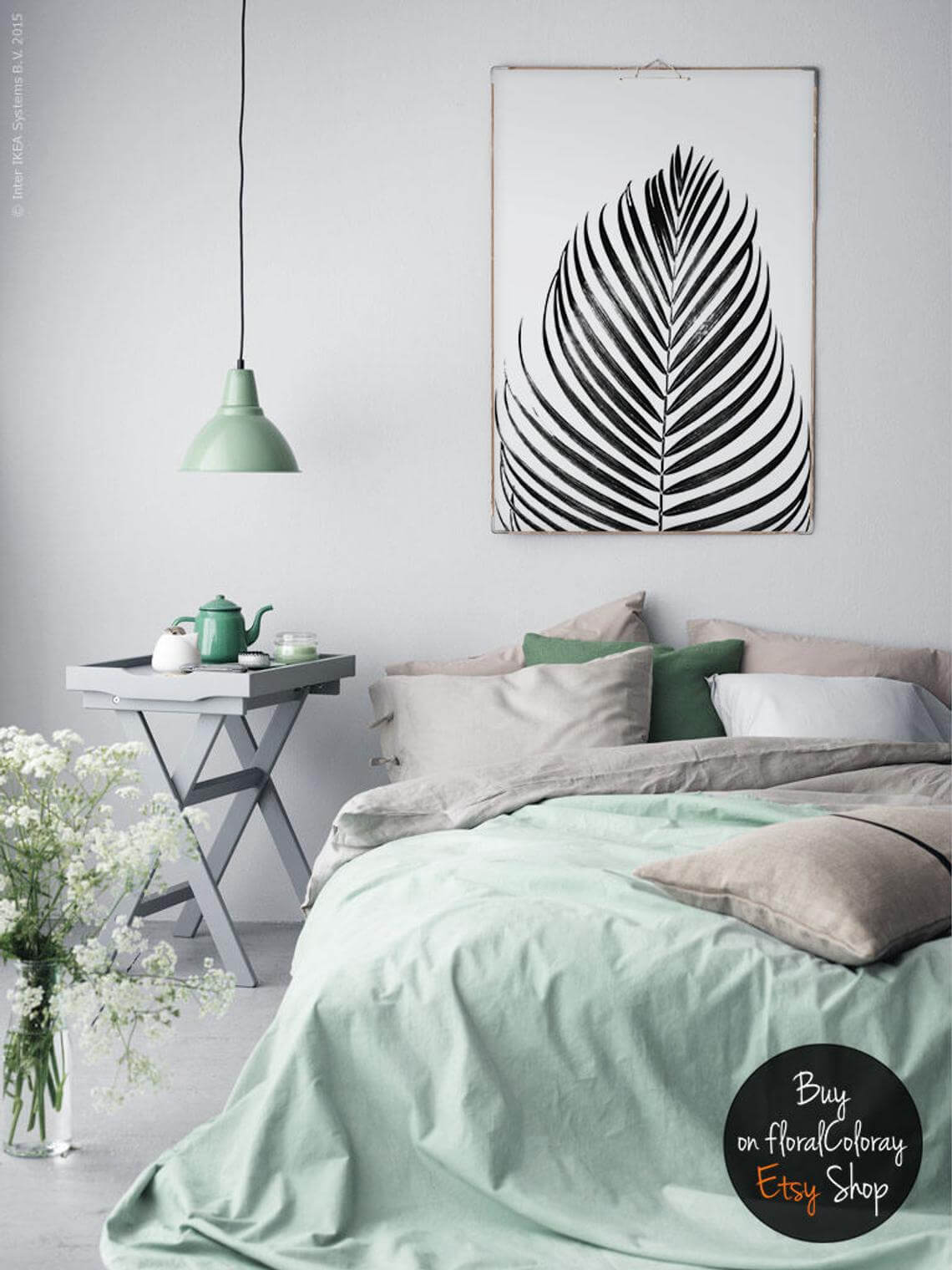 25+ Mint Green Bedroom Decorating Ideas