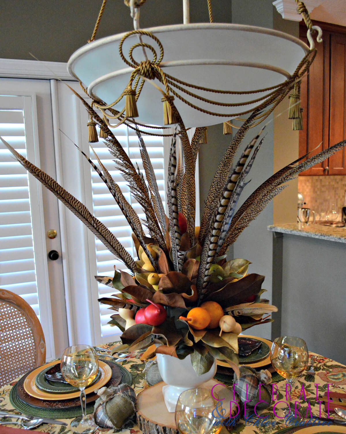 Thanksgiving Natural Powerhouse Fall Centerpiece