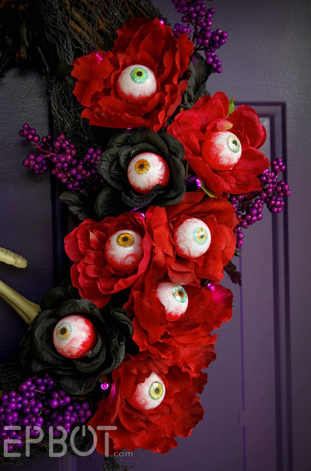 The Flowers Have Eyes Wreath