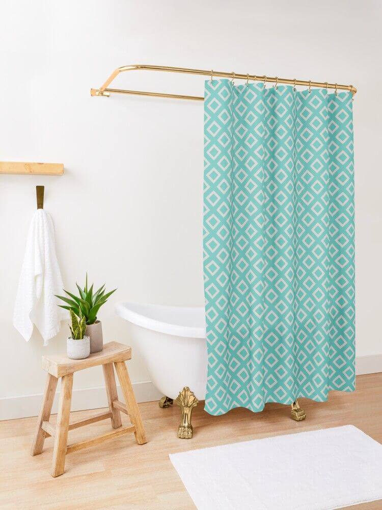 27 Best Mint Green Home Decor I Deas To, Pillowfort Forest Friends Shower Curtain