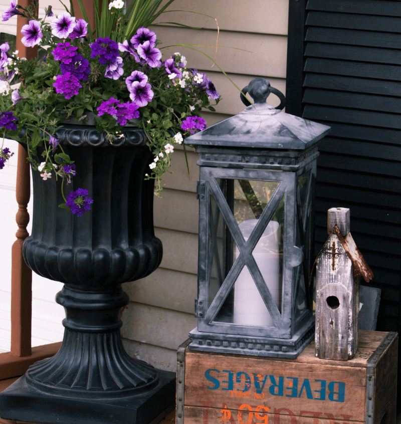 Wooden Shipping Crate End Table