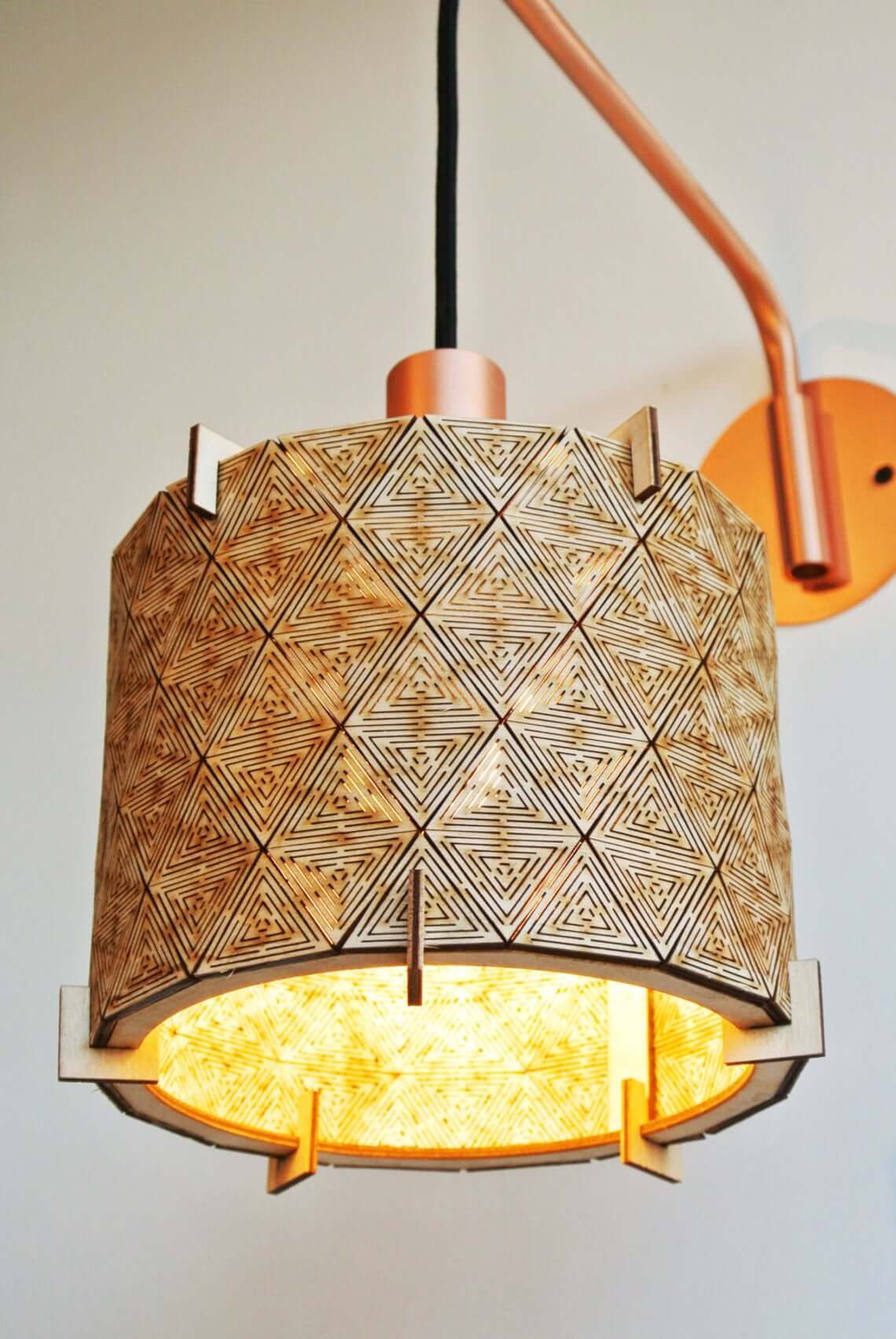 unusual shaped lamp shades