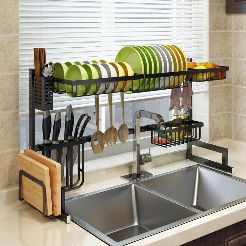 Featured image of post Dish Rack Ideas For Small Kitchen / Which is good news for everyone who washes dishes, but especially good news for renters living in smaller apartments without a.
