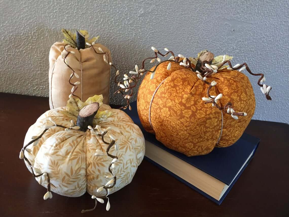 Primitive and Pretty Plump or Thin Pumpkins