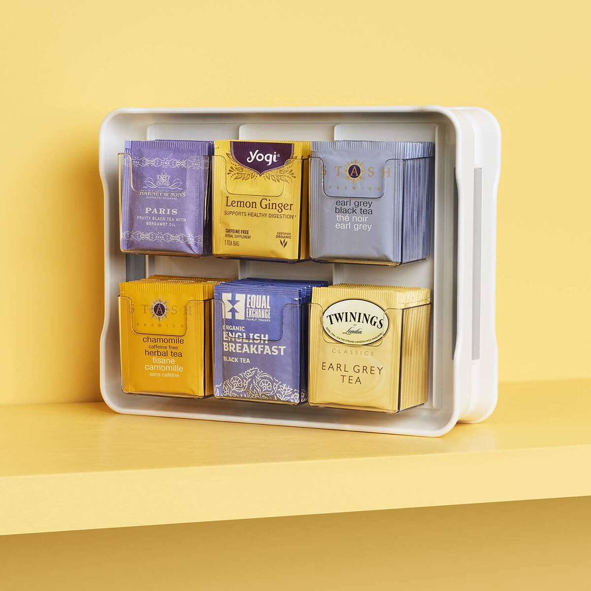 Tea Bag Holder and Display Case