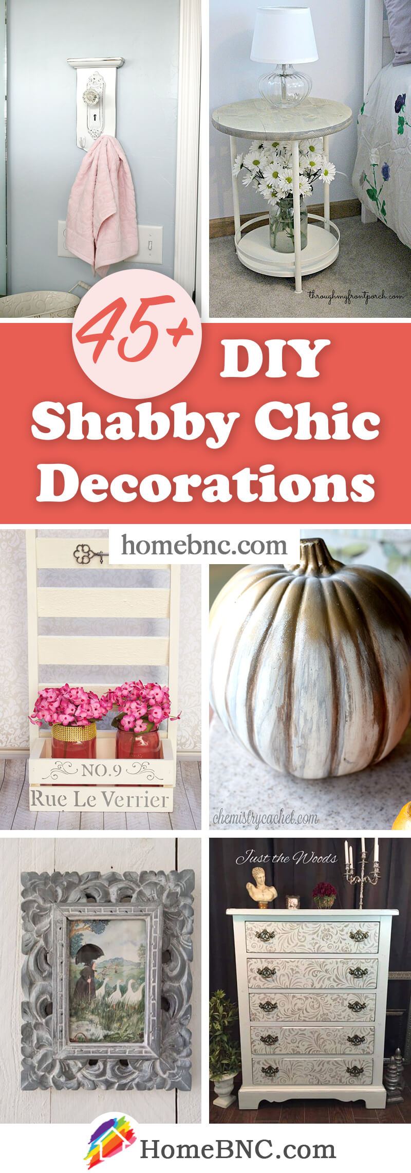 DIY Shabby Chic Decor Ideas