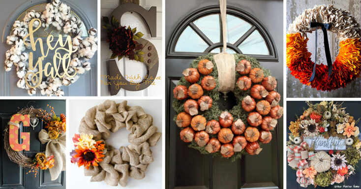 Featured image for 50+ Brilliant Fall Door Wreath Ideas Your Guests Will Go Crazy For