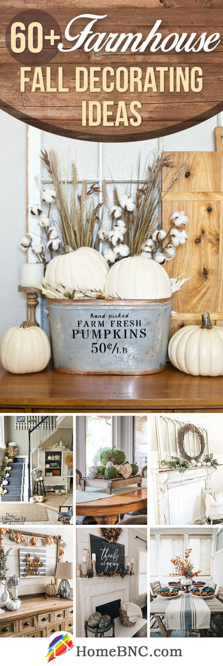 60+ Best Farmhouse Fall Decorating Ideas and Designs for 2023