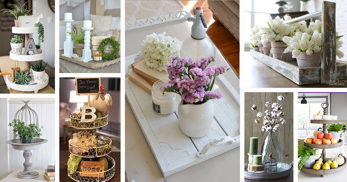 Featured image for “33 Rustic Farmhouse Style Tray Ideas for Charming and Elegant Arrangements”
