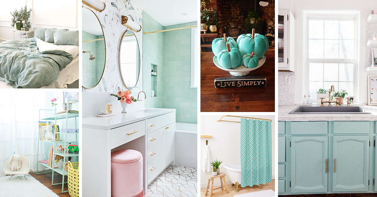 Featured image for “27 Ways to Freshen Up Your Home with these Mint Green Decor Ideas”
