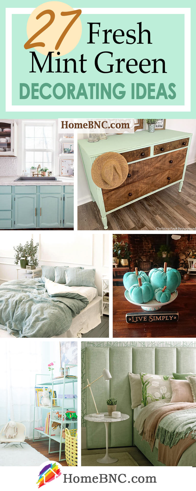 Mint Green Home Decor - Mint Green Decorating Ideas