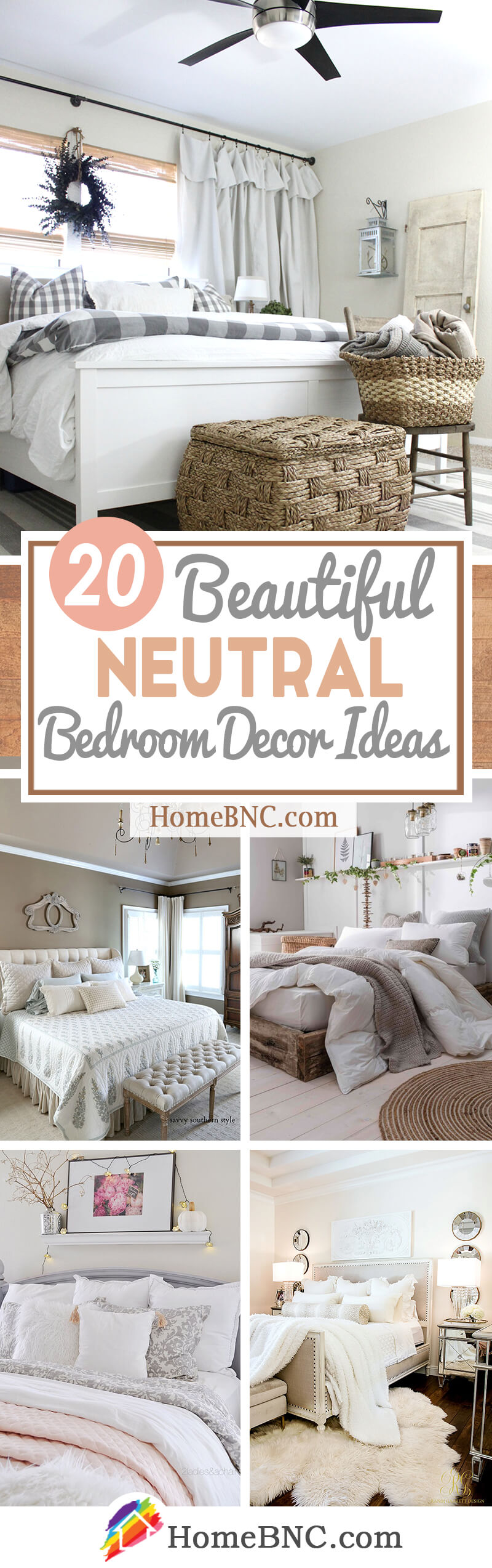 20 Best Neutral Bedroom Decor and Design Ideas for 20