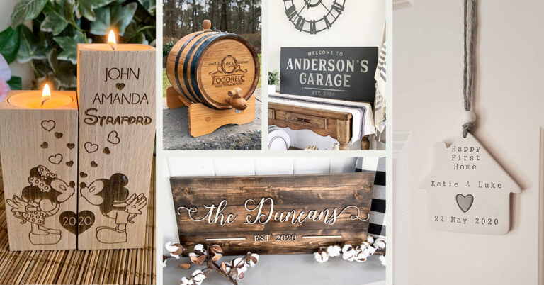 Personalized Home Decor Gifts