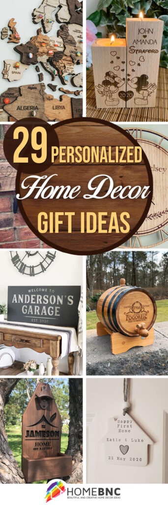 29 Best Personalized Home Decor Gift Ideas Your Family will Love in 2021