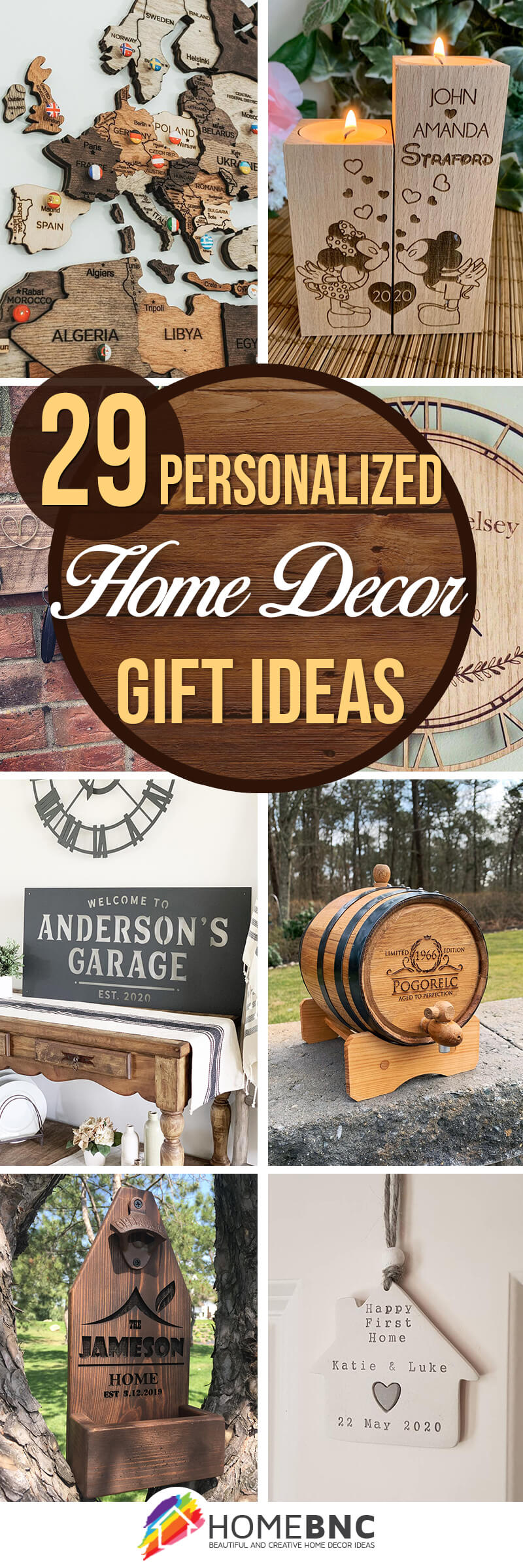 Best Personalized Home Decor Gift Ideas