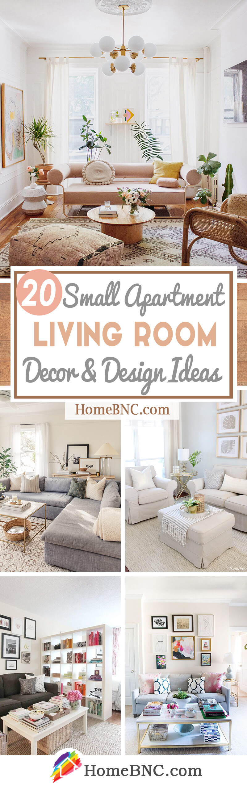 20 Best Small Apartment Living Room Decor and Design Ideas for 2021