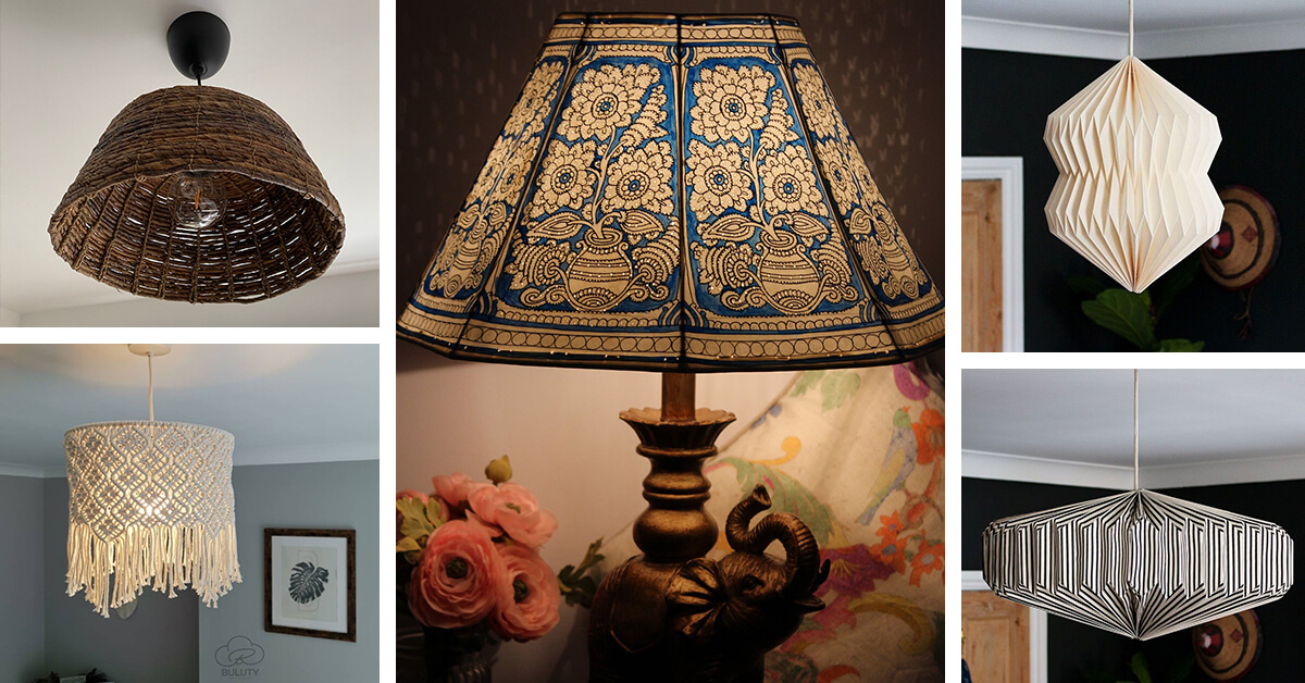 27 Best Unique Lamp Shades that will Make any Room Prettier in 2023