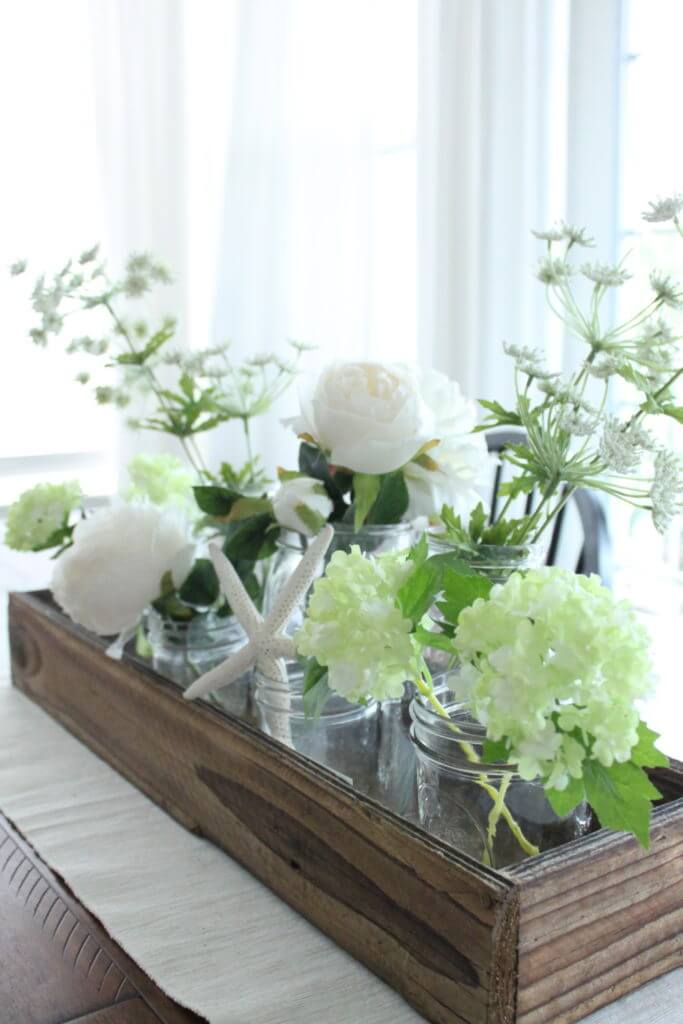 Rustic Wooden Box Centerpiece Ideas, Small Wooden Crates For Centerpieces