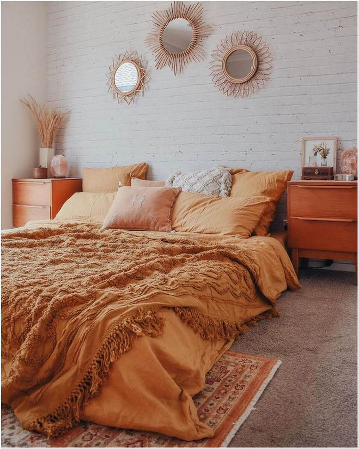 light orange decor