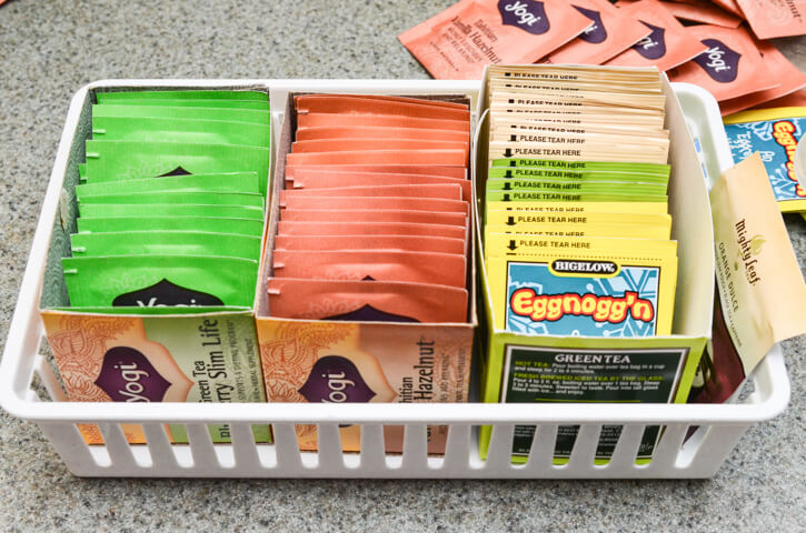 Keep Drawers Organized to a Tea