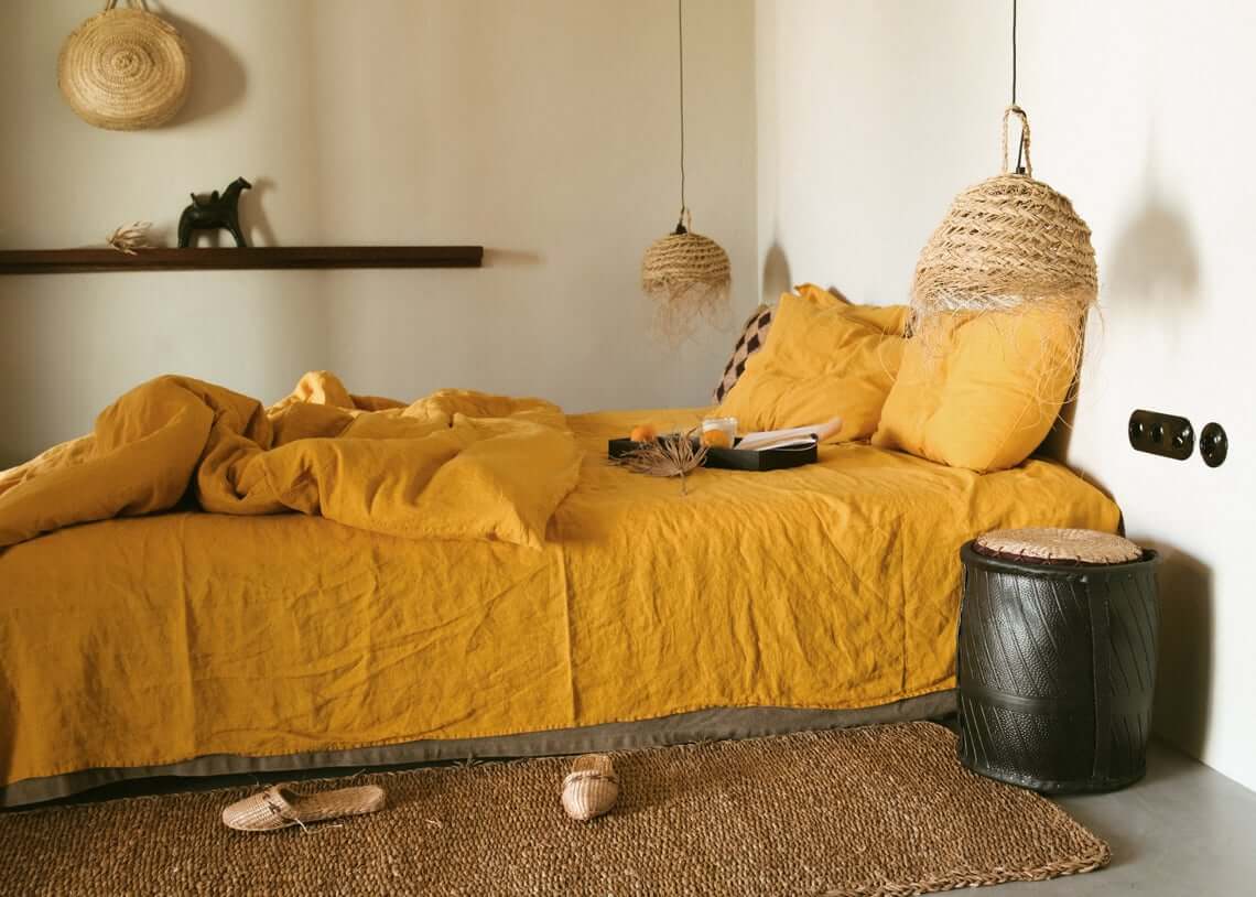 Modern Native Villager Inspired Bedroom Decor