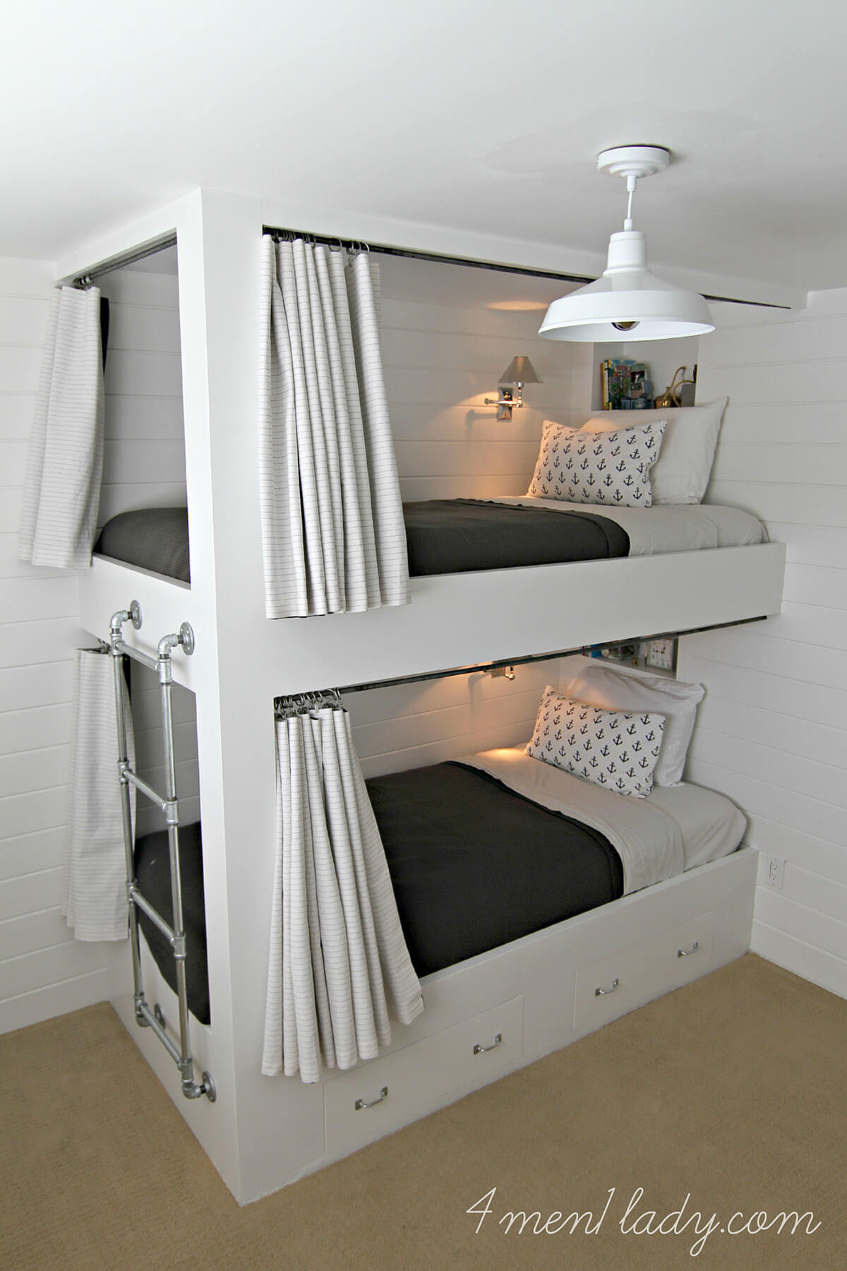 The Beauty of Built-In Bunk Beds