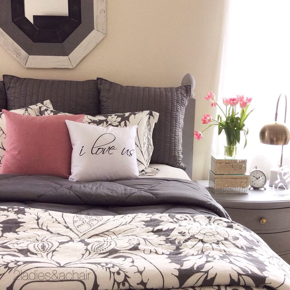 I Love Us Master Bedroom Accent Pillow