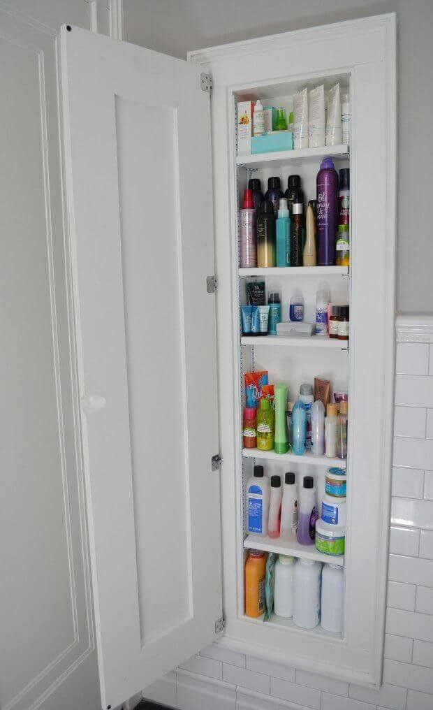 Shallow Bathroom Storage Rispa   08h Small Bathroom Storage Ideas Homebnc V7 