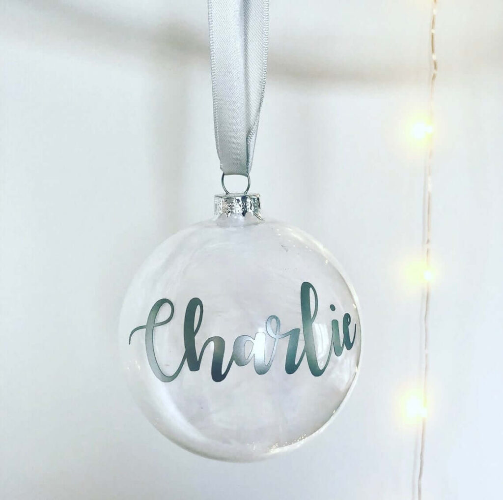 30 Best Personalised Christmas Baubles For Everyone On Your List In 2023