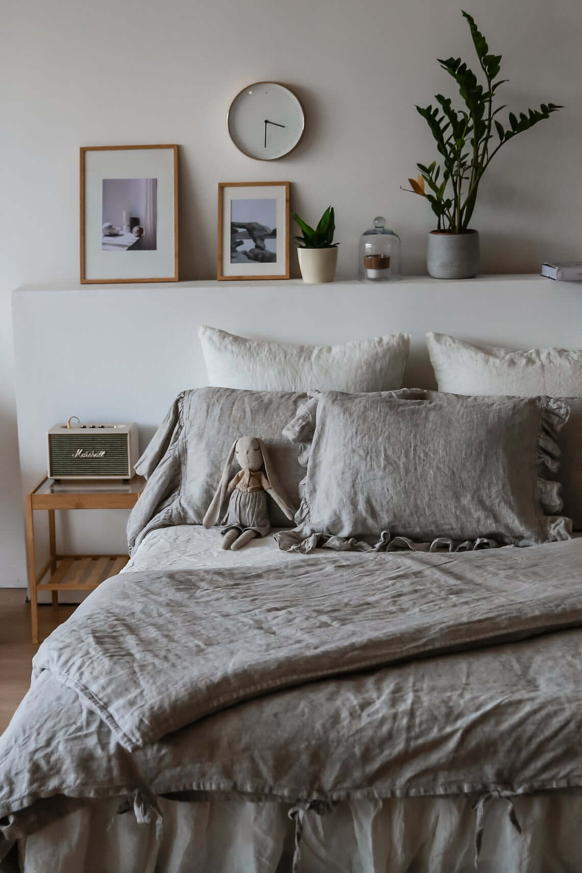 Clean, Crisp, and White Bedroom Design — Homebnc