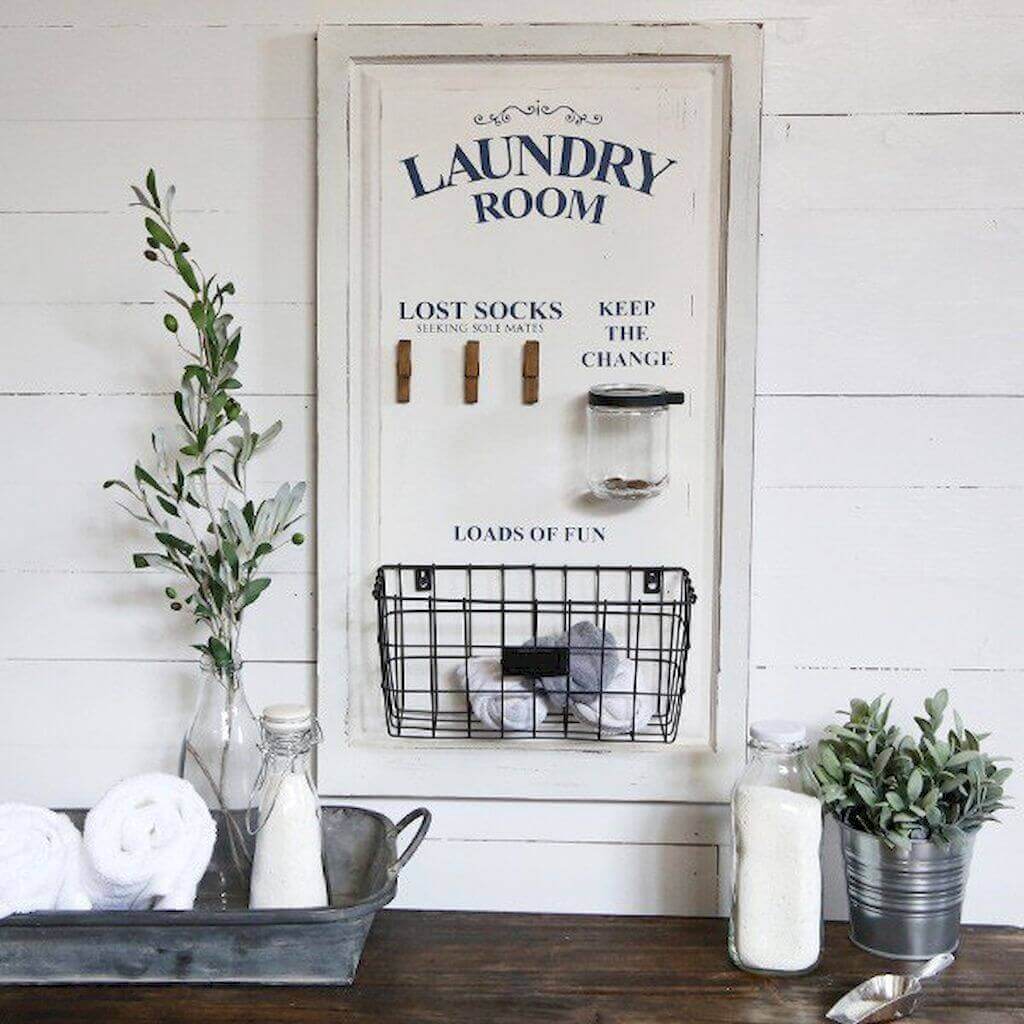 Laundry Room Finders’ Keepers Board