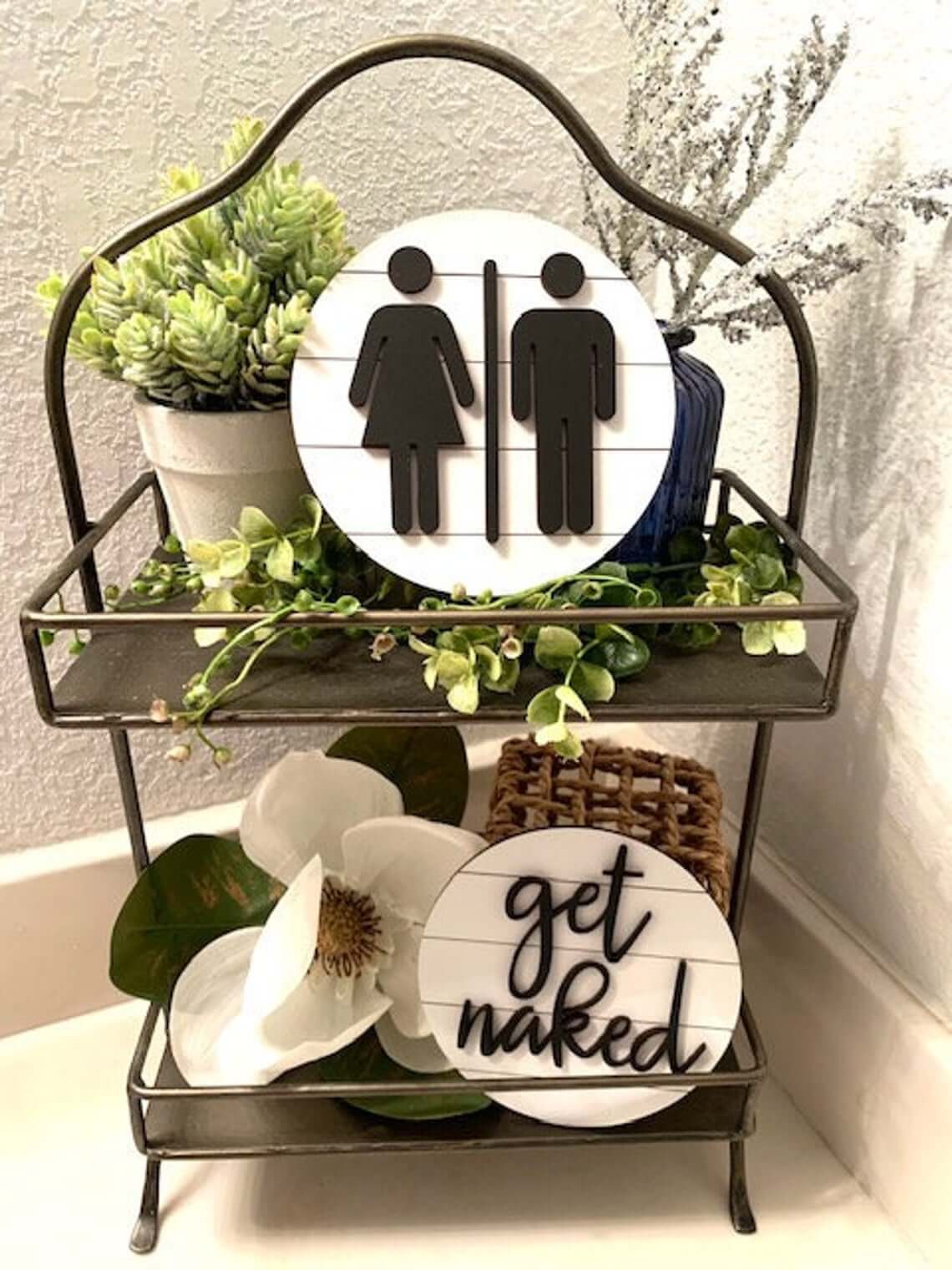 Get Naked Potty People Sign