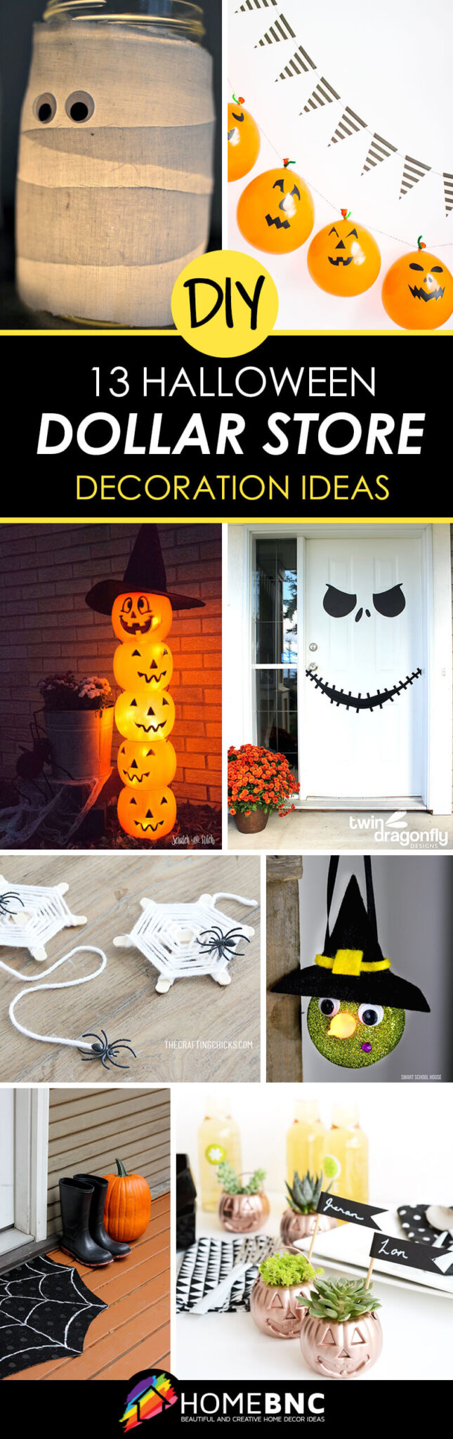 13 Best DIY Dollar Store Halloween Decoration Ideas and Designs for 2023