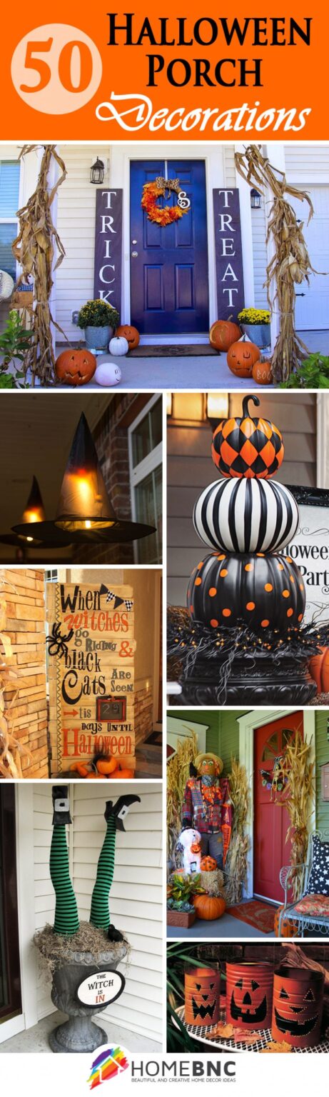 50 Chilling and Thrilling Halloween Porch Decorations for 2023