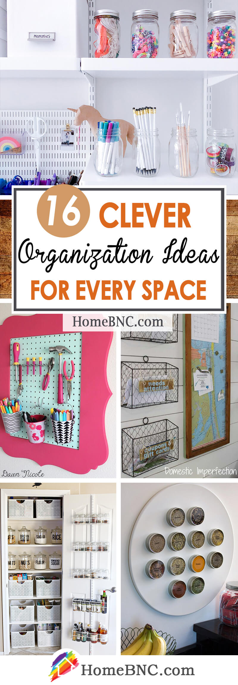 Organization Ideas for Every Space