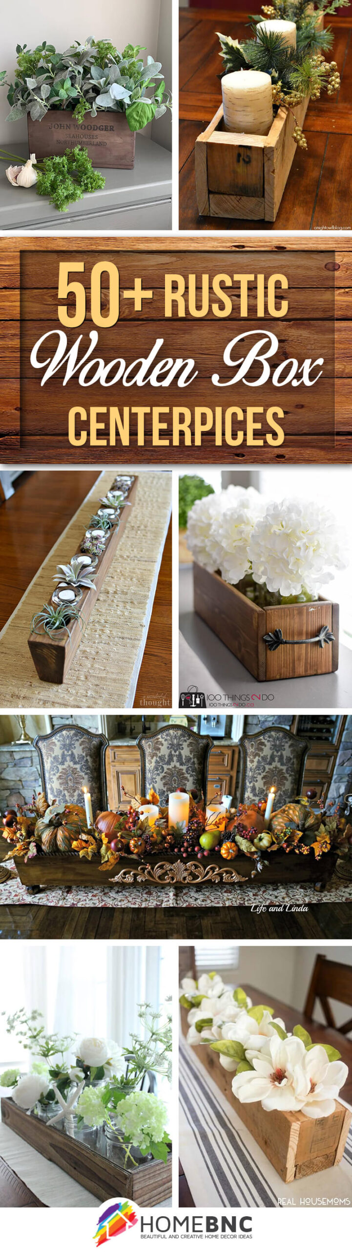 rustic-wooden-box-centerpieces-homebnc