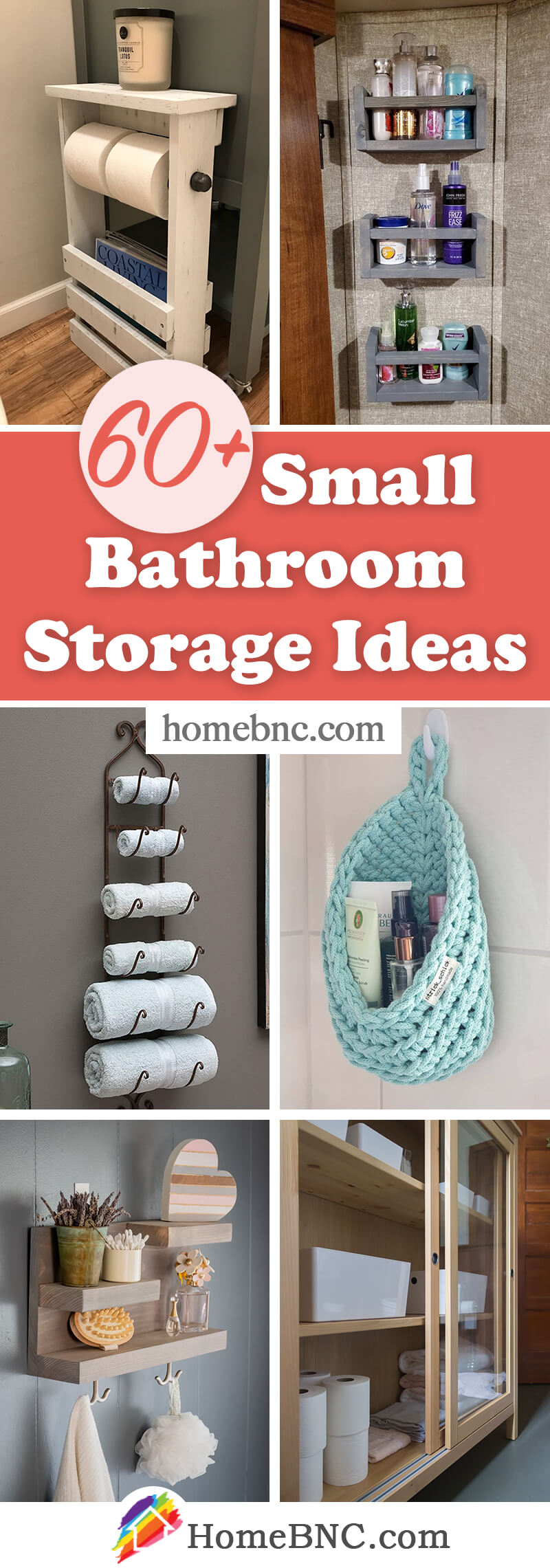 18+ Best Small Bathroom Storage Ideas and Tips for 18
