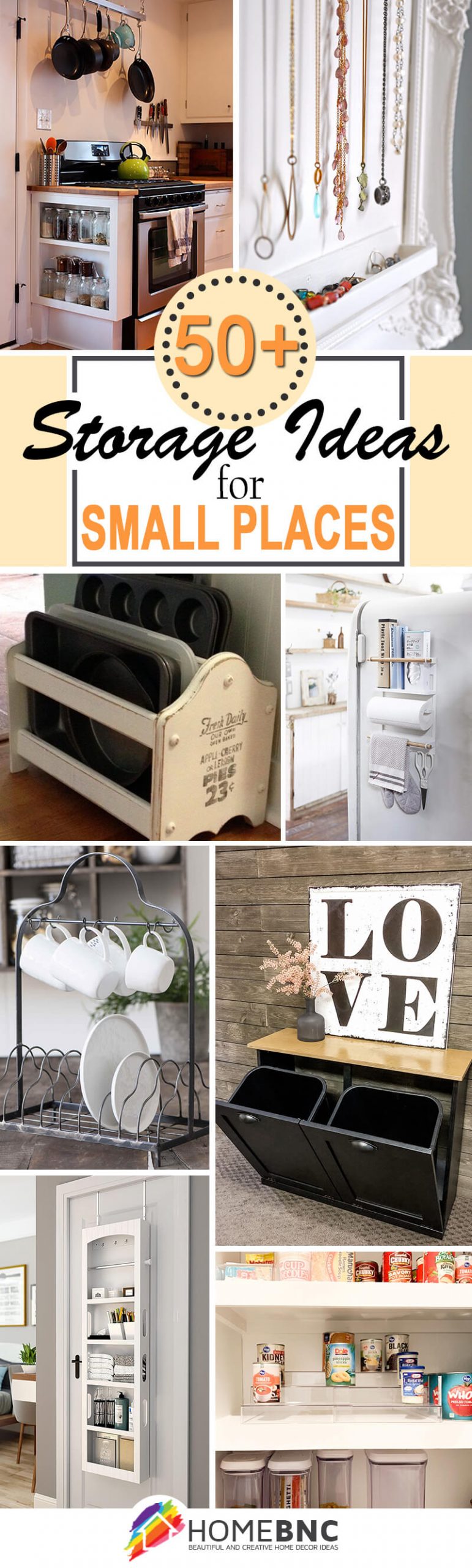 20 Genius Storage Ideas for Small Spaces