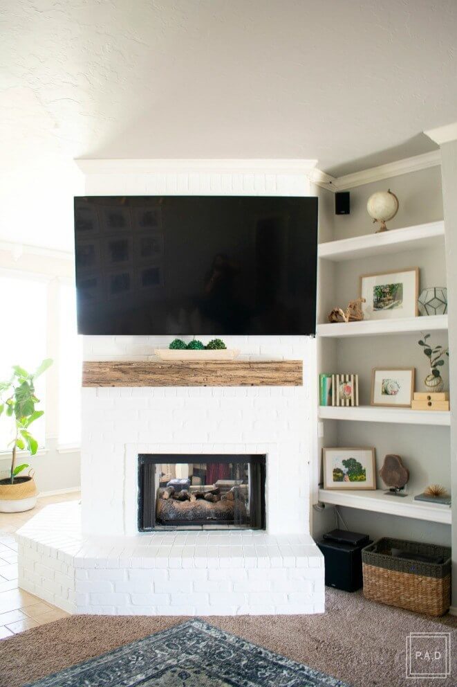 23 Best Brick Fireplace Ideas To Make Your Living Room Inviting In 21