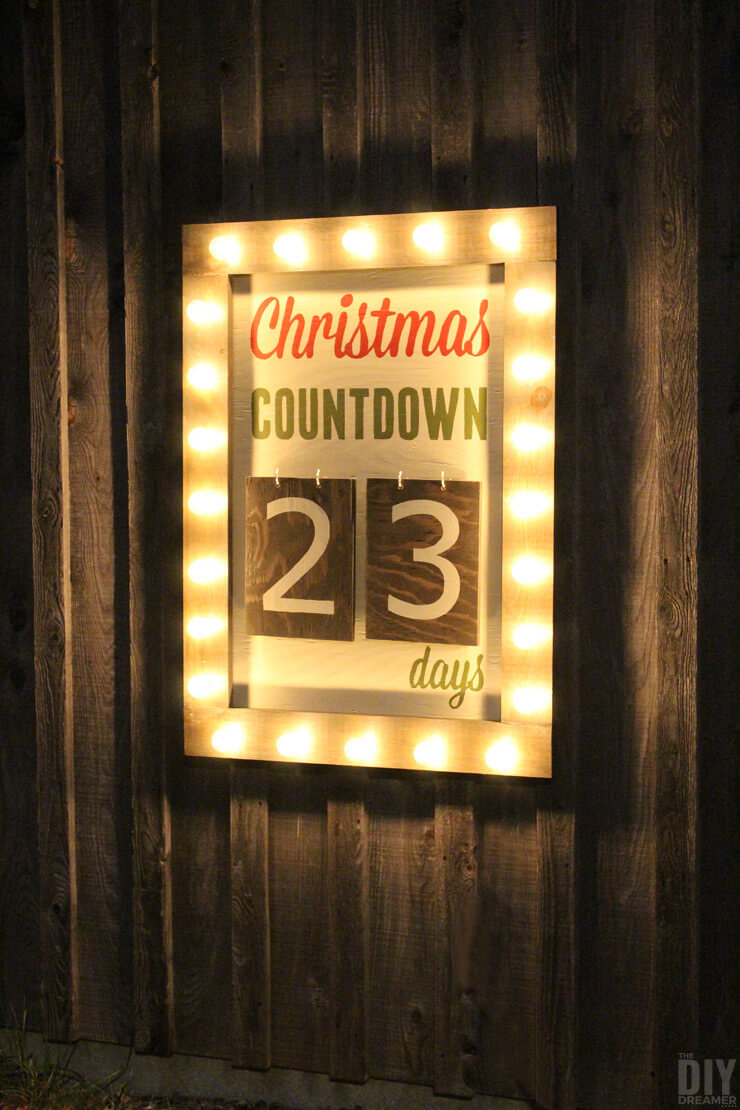 Countdown to Christmas with Broadway Lights