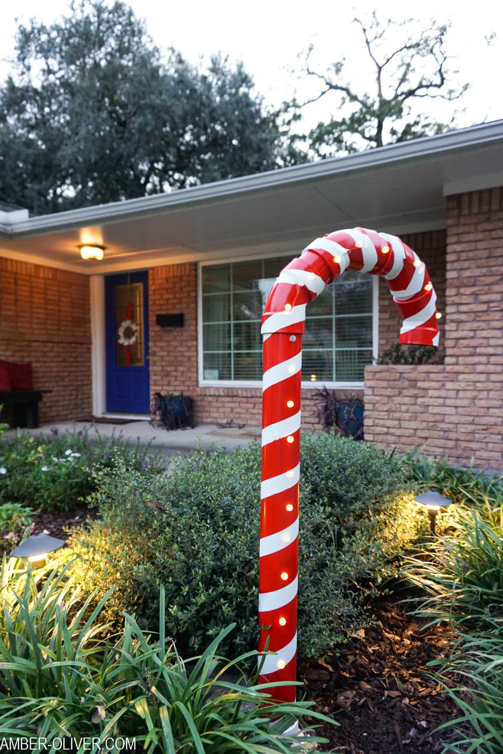 Striped and Splendid Pretty PVC Candy Cane